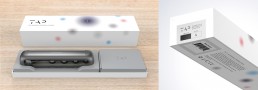 TAP Wearable Wireless Keyboard & Mouse Box Packaging